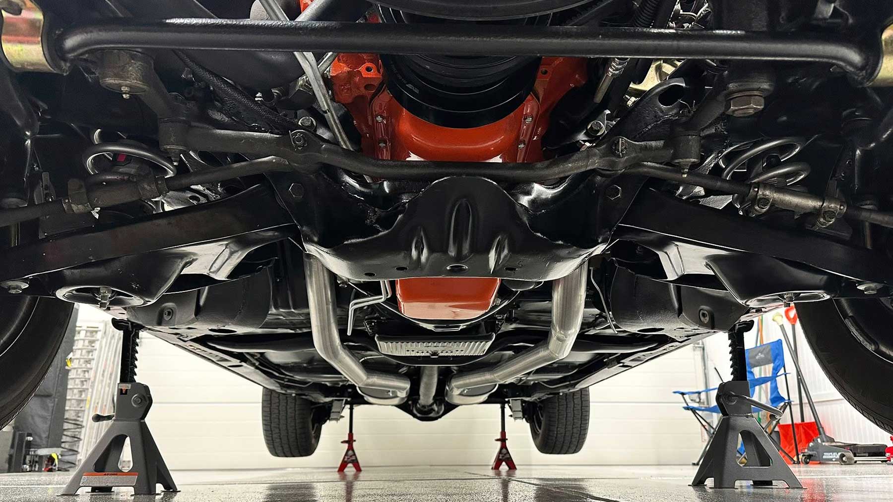 Undercarriage detailing